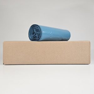 Blauwe Vuilniszakken 240 Liter | LDPE | 60 My | 100×125 cm – 60 zakken