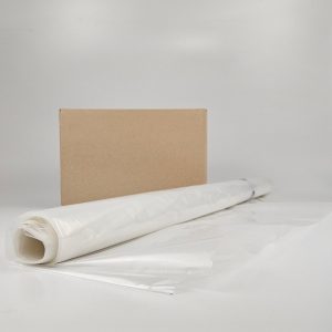 Transparante Vuilniszakken 800 Liter | LDPE | 90 My | 130×220 cm – 50 zakken