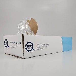 Transparante Vuilniszakken 4 Liter | LDPE | 18 My | 22×38 cm – 1.000 zakken