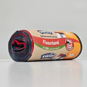 Swirl Vuilniszakken 10 Liter | Fixeerband | LDPE | 40 My | 40×40 cm – 150 zakken