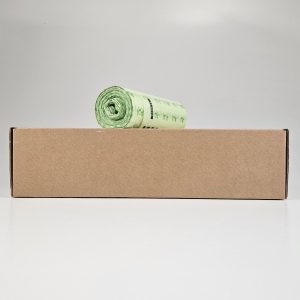 Biologisch Afbreekbare Vuilniszakken 20 Liter | 18 My | 43×50 cm – 500 zakken