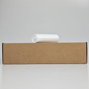 Witte Vuilniszakken 30 Liter | HDPE | 5 My | 50×60 cm – 2.000 zakken