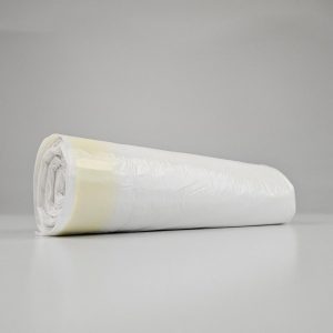 Witte Vuilniszakken 30 Liter | Trekband | LDPE | 17 My | 53×62 cm – 60 zakken