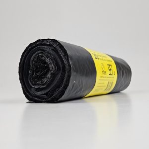 KOMO Vuilniszakken 60 Liter | Sluitlint | LDPE | 50 My | 60×80 cm – 100 zakken