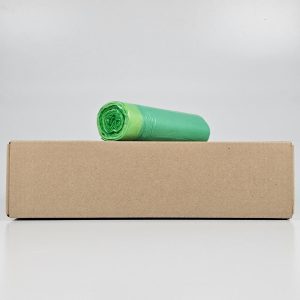 Groene Vuilniszakken 60 Liter | Trekband | HDPE | 18 My | 64×71 cm – 480 zakken