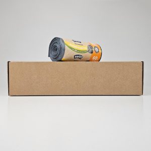 Swirl Vuilniszakken 60 Liter | Trekband | LDPE | 40 My | 68×73 cm – 180 zakken