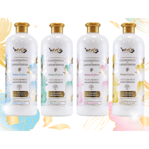 4 x 1000ml Wasverzachter Cosmetici lijn