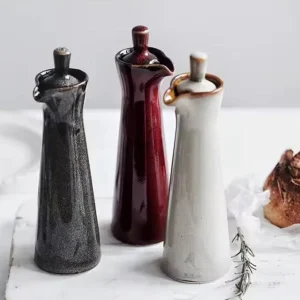 Aurea Ceramica Luxe Olie Dispenser – Handgemaakt Keramiek met Natuurlijke Elegantie