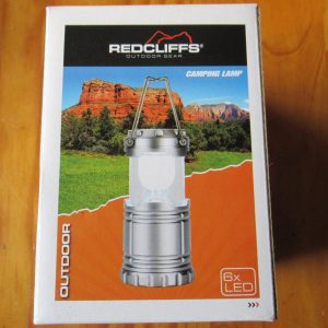 Redcliffs camping lamp