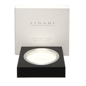 Linari Base Zwart Acrylic geurfleshouder