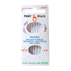 Pony Black Kralennaalden 10-12