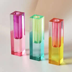 LumiForm – Prisma Acryl Vaas & Organizer met Modern Design