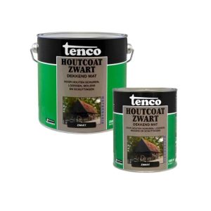 Tenco Houtcoat WB Zwart mat