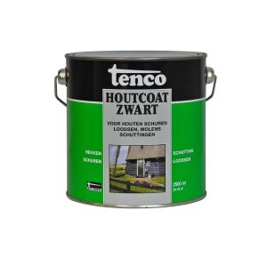 Tenco Houtcoat Zwart