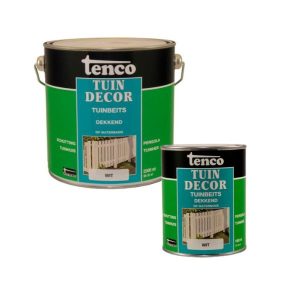 Tenco Tuindecor dekkend Wit