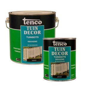 Tenco Tuindecor dekkend Zwart