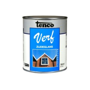 Tencoverf waterbasis zijdeglans zwart 9005