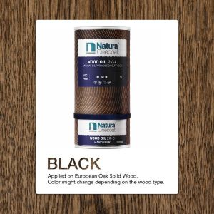 Natura Onecoat 2K Wood Oil Black