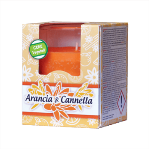 Geurkaars – Sinaasappel & kaneelgeur