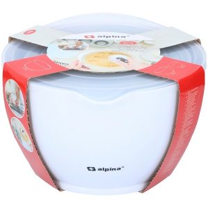 Alpina Mengkommenset kunststof 3-delig met deksels