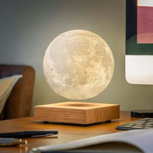 LunaLevitate – Betoverende Zwevende Maanlamp met Magnetische Elegantie voor Moderne Interieurs