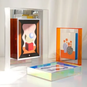 LumiFrame – Kleurrijke Acryl Fotolijst met Modern Design