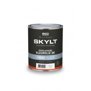 Skylt Overlakbare Kleurolie 2K Black #5052