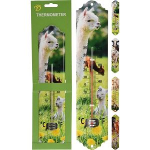 Thermometer met dierenprint